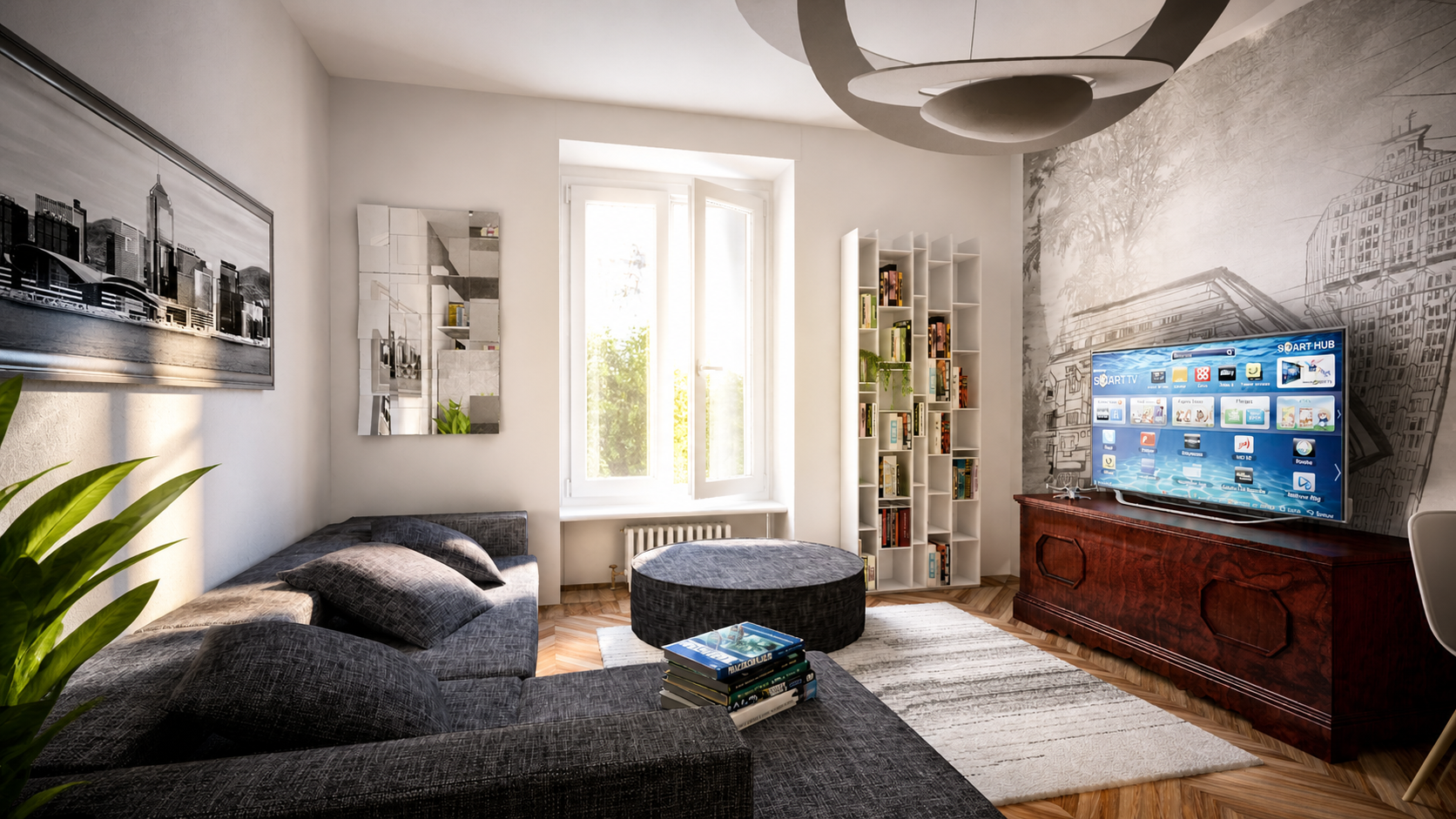 Layout apartment in Milan