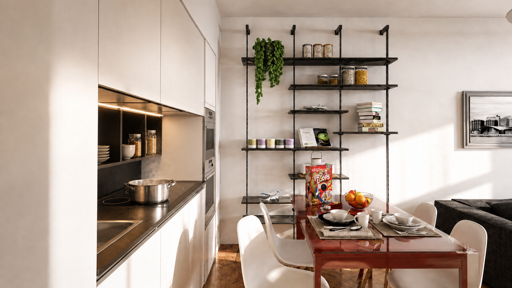 Layout apartment in Milan — tavola 3